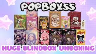 Download lagu HUGE POPBOXSS BLINDBOX UNBOXING | POPMART | SKULLPANDA | SANRIO | NANCI | PUCKY @popboxshop mp3