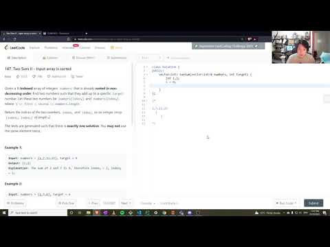 167.  Two Sum II - Input array is sorted - Daily Leetcode (Day 25)