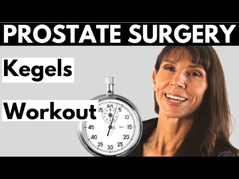 Prostatectomy Kegel Exercises for Men - Physiotherapy Real Time Daily Recovery Workout