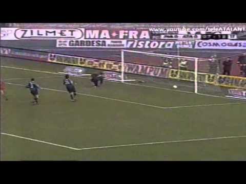 Serie A 2001-2002, day 12 Piacenza - Atalanta 1-2 (Hubner, 2 Doni)
