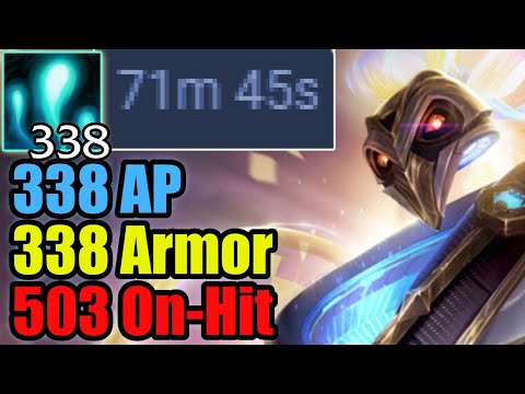 70 MINUTE AD Thresh Game - 338 Souls, 506 On-Hit Damage, SO Much Armor and AP - ADC Thresh Replay
