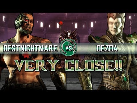 Mortal Kombat X: Bestnightmare vs Dezda FT10 (Very Close!)