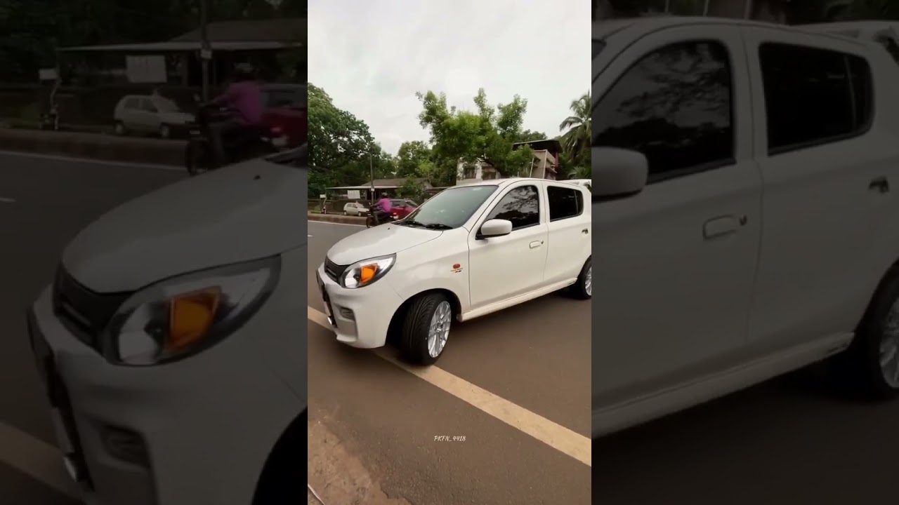 alto new alloys wheel's installation 😘15 inches #alto 2022