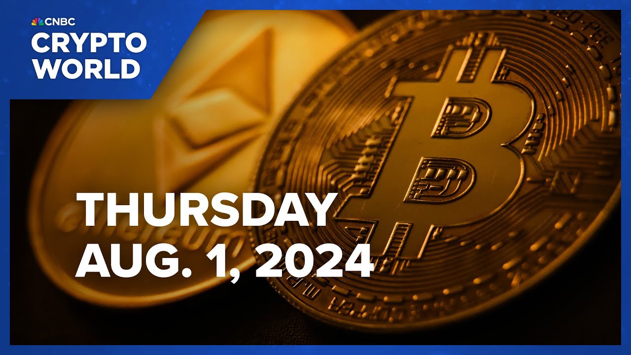 Bitcoin and ether sink more than 5% alongside broad sell-off on Wall Street: CNBC Crypto World