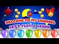 Learn With Funny Characters Colorful Alphabet Fun