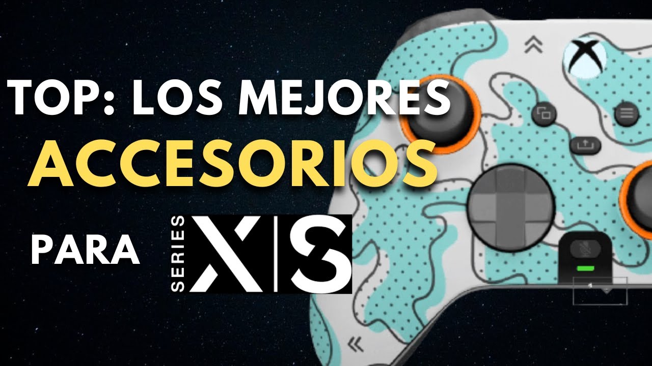 TOP: LOS MEJORES ACCESORIOS PARA TU XBOX SERIES X/S|| DINOSAGRIOS