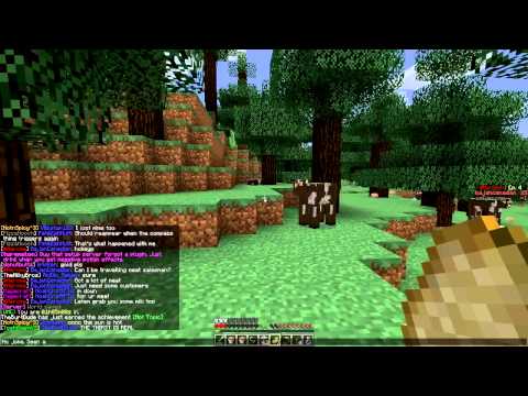 Minecraft  Ultra Hardcore w Mitch & Jerome Ep  4   Food Drive!