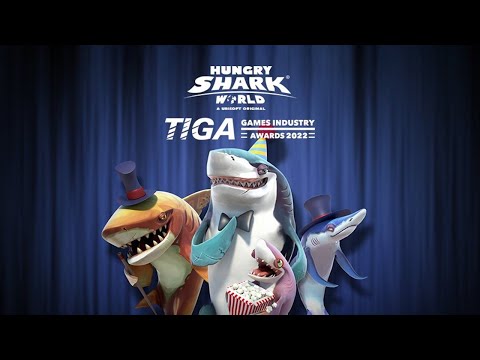 GREAT WHITE, TIGER SHARK, WHITE TIP REEF ALL TRAILER MOVIE SHORTS COMPILATION - Hungry Shark World