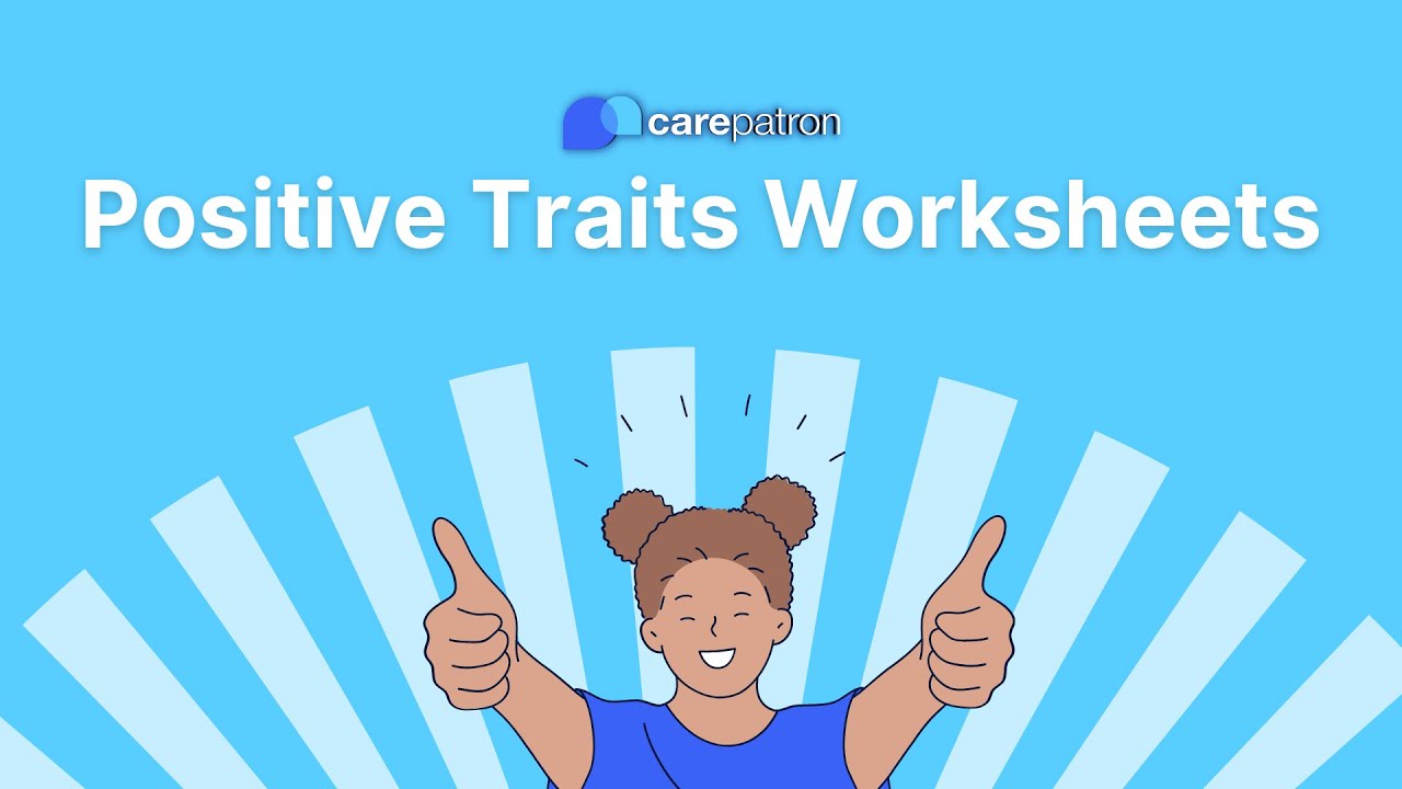 Positive Traits Worksheets