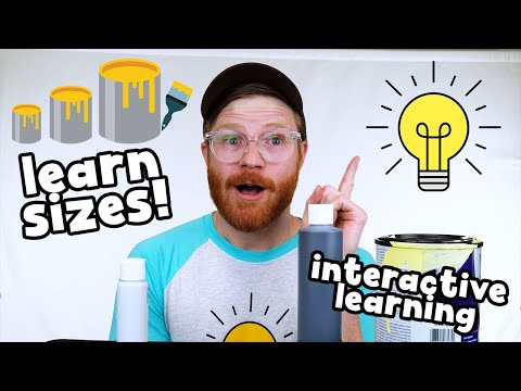 Will You Help Tyler Paint With Only 3 Colors? 🎨 Learn Sizes, Colors | Educational | Toddlers | Kids