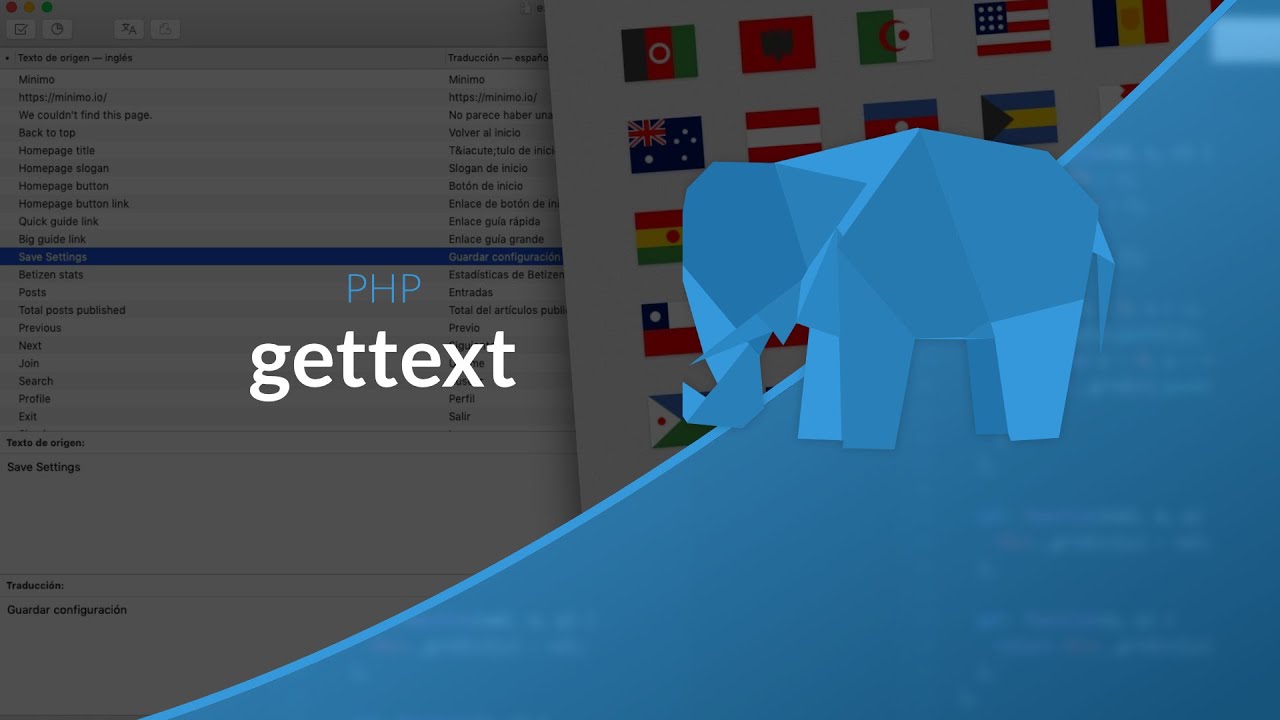 Tutoriel PHP : Internationaliser avec gettext