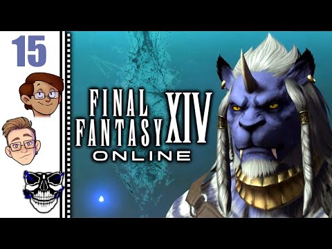Let's Play Final Fantasy XIV Online Co-op Part 15 - Brayflox's Longstop