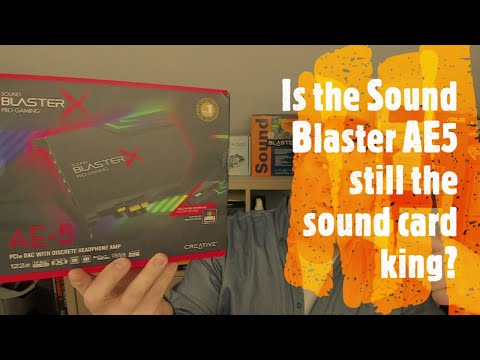 Is the Sound Blaster AE5 still the sound card king?