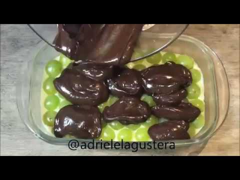 Como fazer torta de uva com chocolate