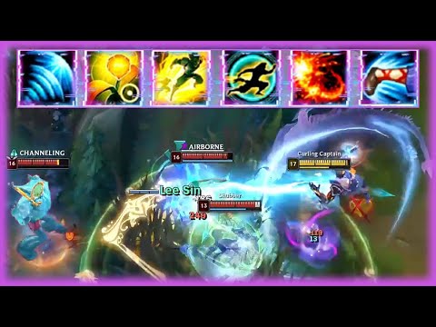 Lee sin Insane Kick Flash in Teamfight