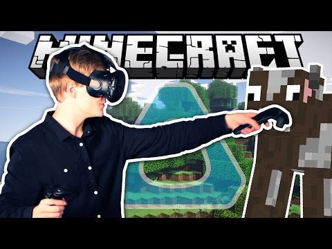 IceBlueBird -  I'm in the game!  - HTC VIVE - Minecraft VR