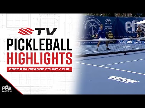 Matt Wright Forehand Pickleball Highlight - 2022 PPA Select Medical Orange County Cup Mixed Doubles