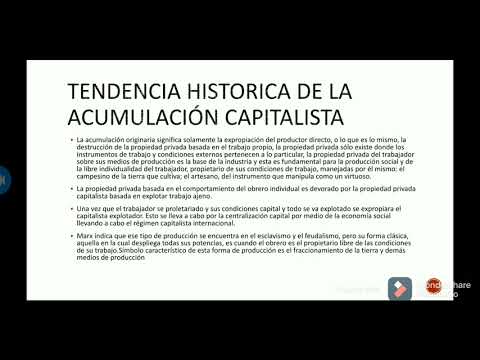 Capitulo XXIV del capital: La llamada acumulación originaria.