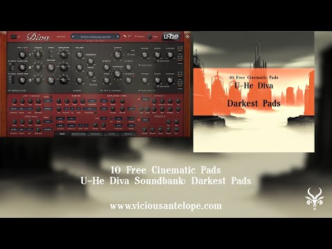 Free Diva Presets | Vicious Antelope - Darkest Pads | Cinematic Synth Presets