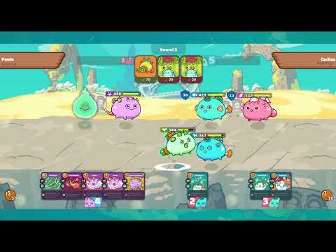 Mid Tank Reptile - Wall Gecko vs Anemone (15% DAMAGE REDUCTION!) 1V3 #axieinfinity #reptile #anemone