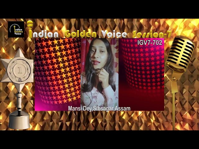 Mansi Dey – Online Singing Competition – Indian Golden Voice Session 7 – Mangrove Production
