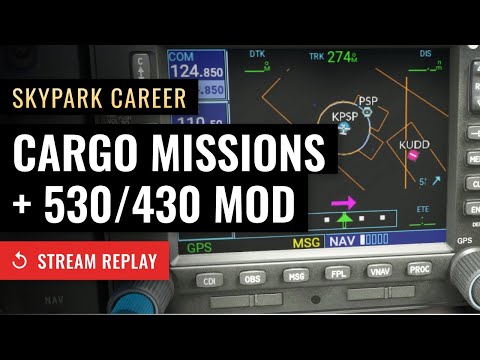 Stream Replay: Skypark Missions - GNS 530/430 Mod - Microsoft Flight Simulator