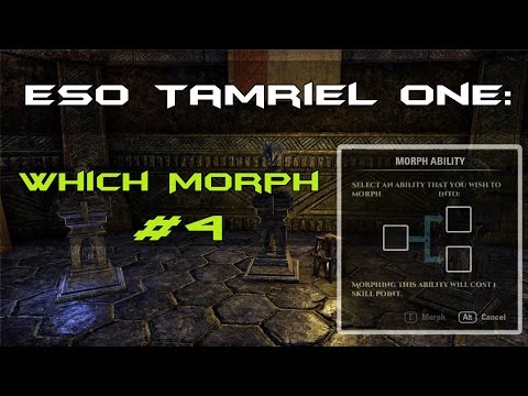 ESO One Tamriel: Which Morph #3 - Sorcerer (Daedric Summoning Skill Line)