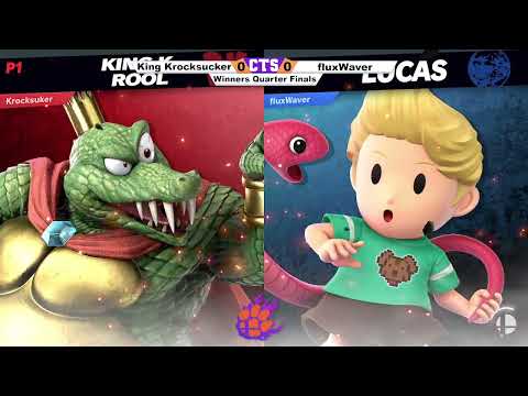 Clocktower Smash 86 - WQ - King Krocksucker (King K. Rool) vs. fluxWaver (Lucas) - SSBU
