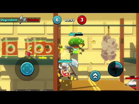 Best Games for Android - Food Gang - Food Fighting Game (by Bloop Games)