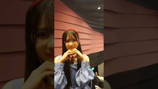 りあちゅうが客席に現れた！ #新井梨杏 #STU48 #好きすぎて泣く #shorts