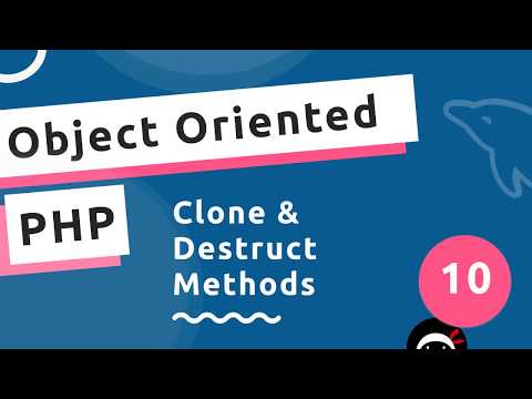 Object Oriented PHP 10 Clone Destruct