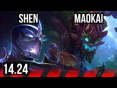 SHEN vs MAOKAI (TOP) | 3/1/11, 500+ games | KR Master | 14.24