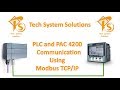 PLC And SENTRON PAC 4200 Communication Using Modbus TCP IP L TIA Portal L Siemens