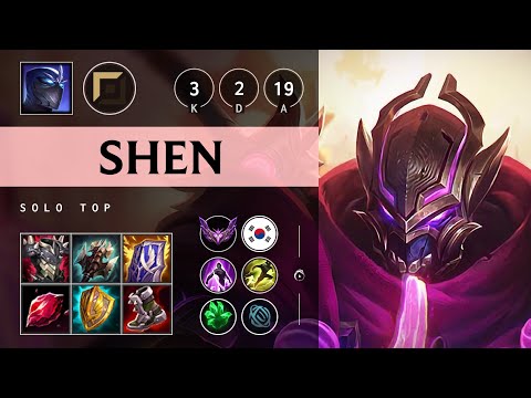 Shen Top vs Irelia - KR Master Patch 25.16