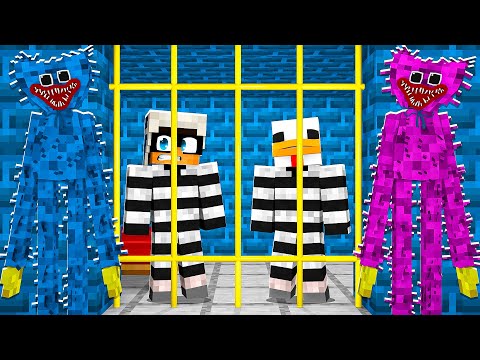 SCAPPIAMO DALLA PRIGIONE DI HUGGY WUGGY SU MINECRAFT