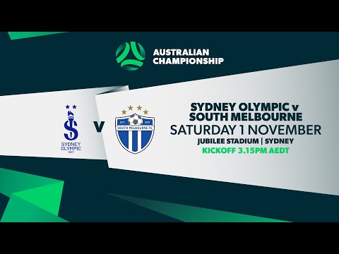 Sydney Olympic v South Melbourne | Australian Championship 2025