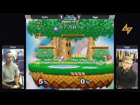 Antic (ICs) vs. Eggz (Fox) | SSBM W-T24 | BTB2