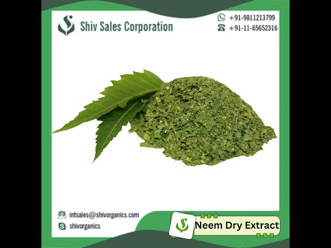 Neem dry extract, powder