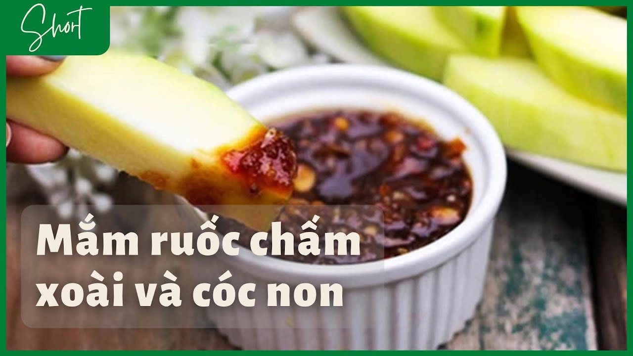 Mắm ruốc ăn uống trái cây