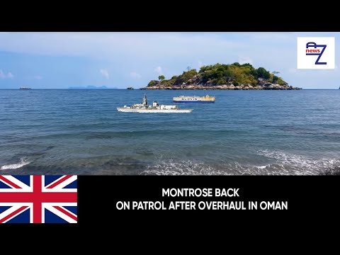 Frigate HMS Montrose has become the first Royal Navy warship