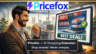 Pricefox — AI Shopping Extension. Shop smarter. Never overpay.