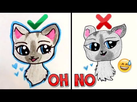 I Tried Following A LPS Drawing Tutorial - YouTube
