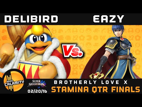 BLX | Delibird (DDD, Roy) vs Eazy (Marth, Fox) - Qtr Finals - Sm4sh Stamina