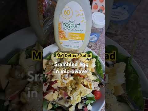 MY Deluxe Salad■Subscribe & like #salad #shorts