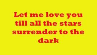Let me love you (lyrics) Jed Madela