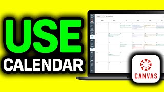How To Use Canvas Calendar For Students 2026 - Full Guide!