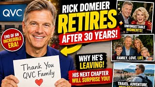 RICK DOMEIER IS LEAVING! || 😱FANS ARE HEARTBROKEN || QVC LEGEND RETIRES! 😢 || 30 YEARS... ||
