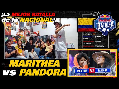 🔴COLOMBIANOS REACCIONAN a MARITHEA vs PANDORA - ¡La MEJOR BATALLA DEL DÍA! [RED BULL COLOMBIA 2024]