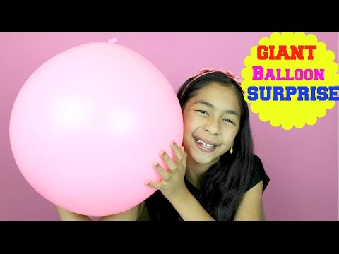 Giant Balloon Surprise Hello Kitty Frozen Home Lalaloopsy Shopkins MLP|B2cutecupcakes Video