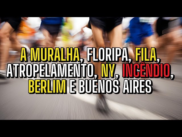 O que rolou na Maratona de FLORIPA, A Muralhar, recordes, ATROPELAMENTO, NY, Berlim, FILA e mais!